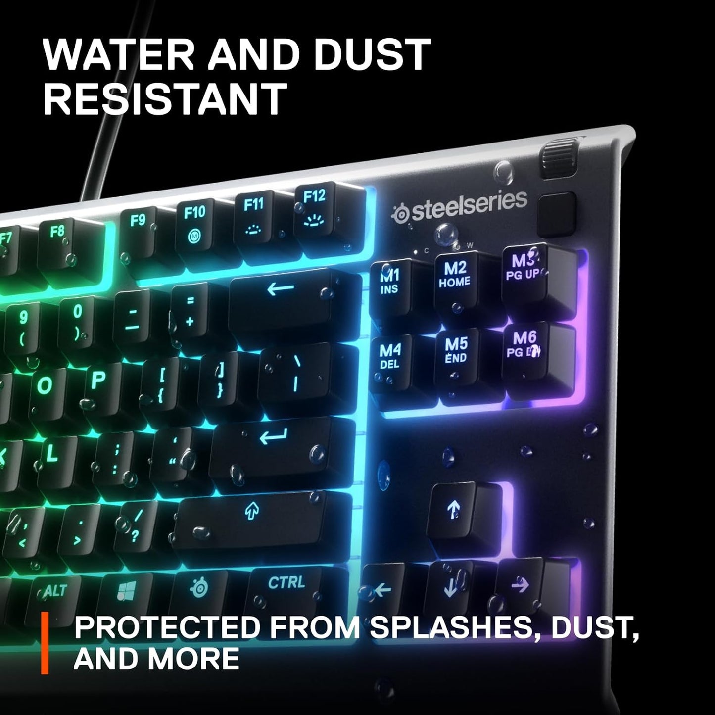 '-SteelSeries Apex 3 TKL RGB - Teclado para juegos – Factor de forma com...