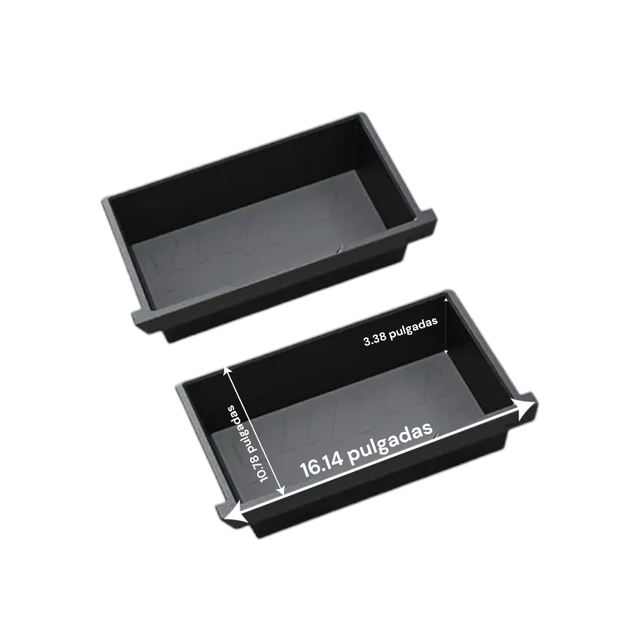 HALOBLK Paquete de 2 organizadores impermeables modelo Y para debajo d...