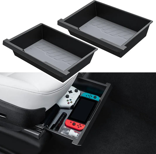 HALOBLK Paquete de 2 organizadores impermeables modelo Y para debajo d...