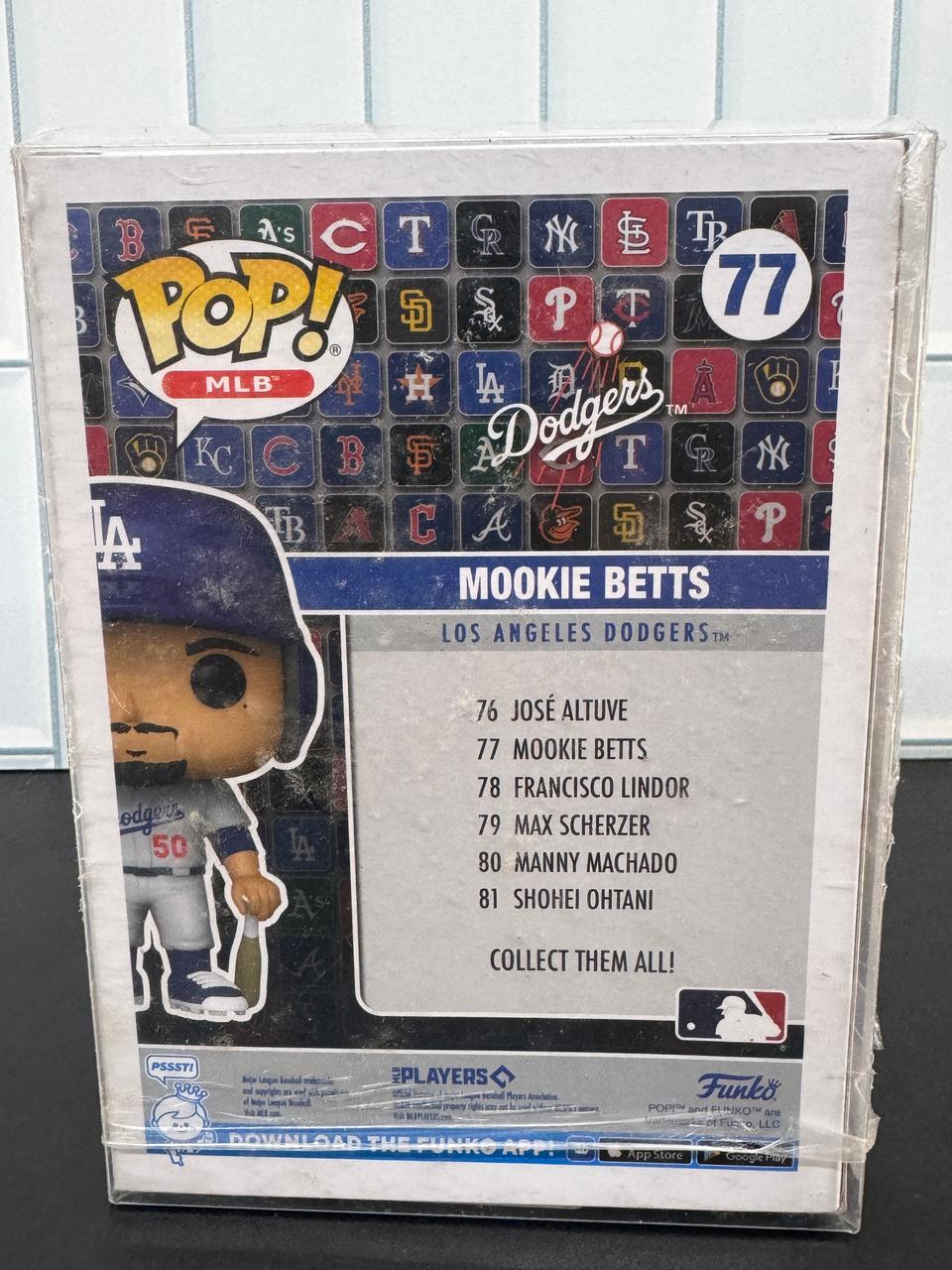 Funko Pop! MLB: Dodgers - Mookie Betts (Alternate Jersey), Multico...