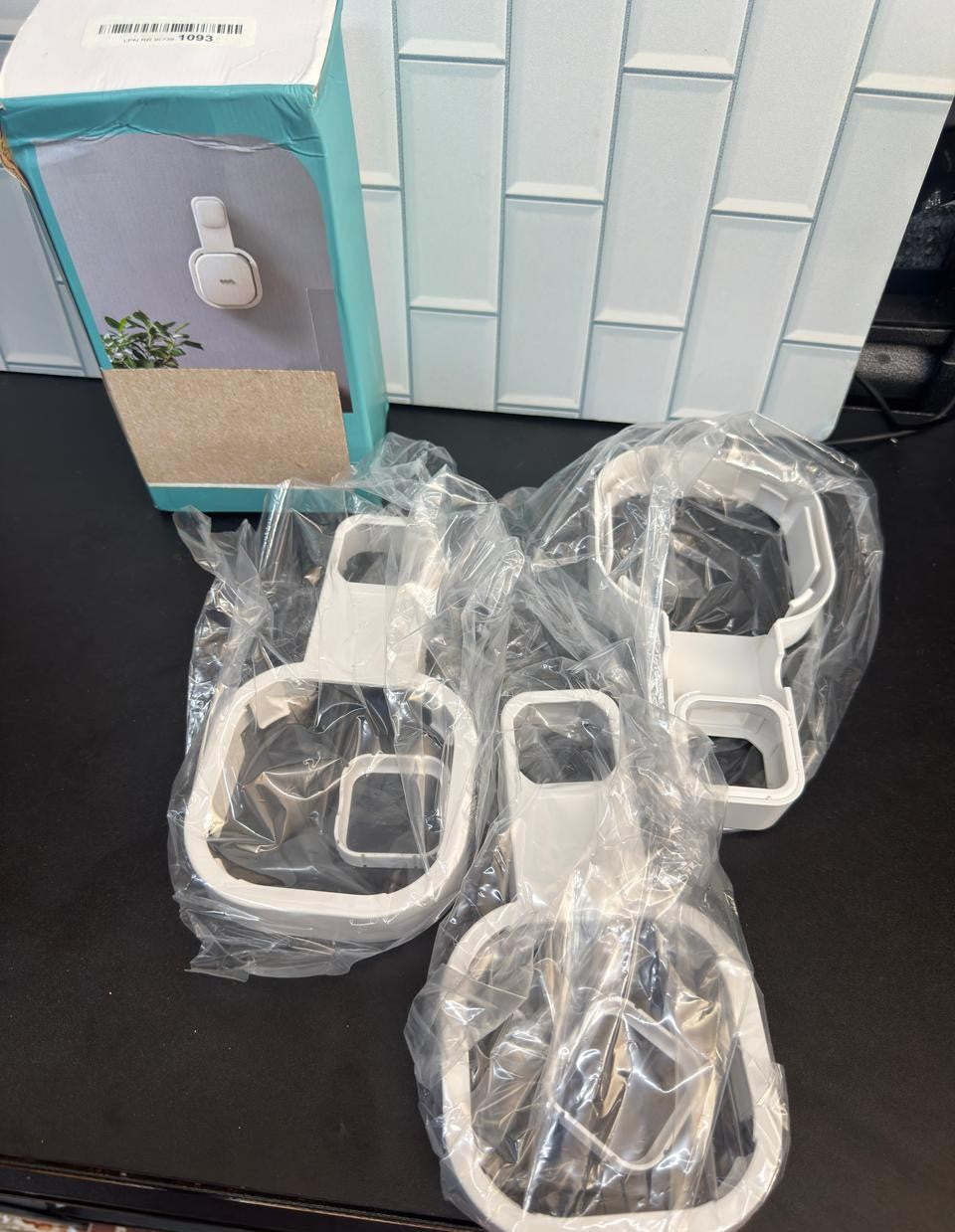 montaje de pared para eero 6 Plus, soporte de soporte para eero 6 exte...