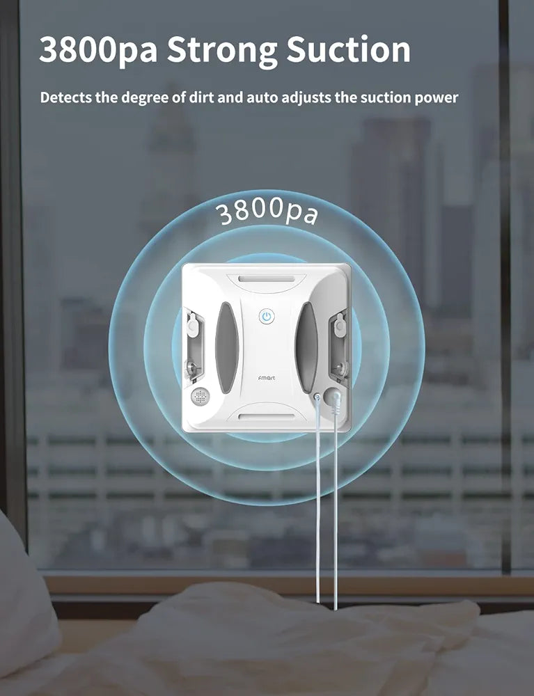 FMART W6 Window Cleaning Robot, Automatic Window Cleaning Robot...