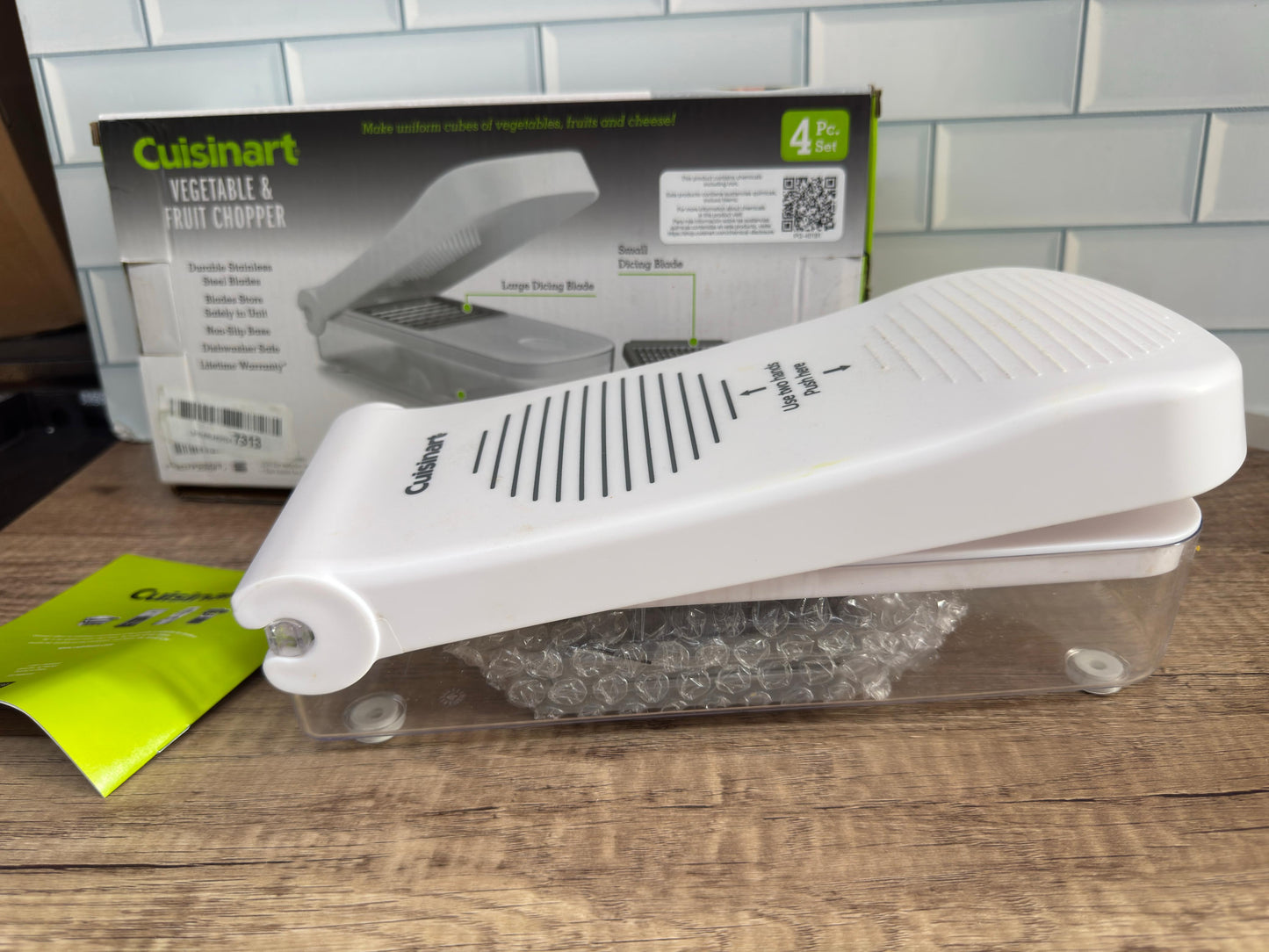 Cuisinart CTG-00-BXCHP6 Picador de verduras y frutas, blanco