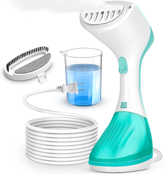 A-Vaporizador para ropa, vaporizador de ropa de mano 2 en 1 y plancha de...