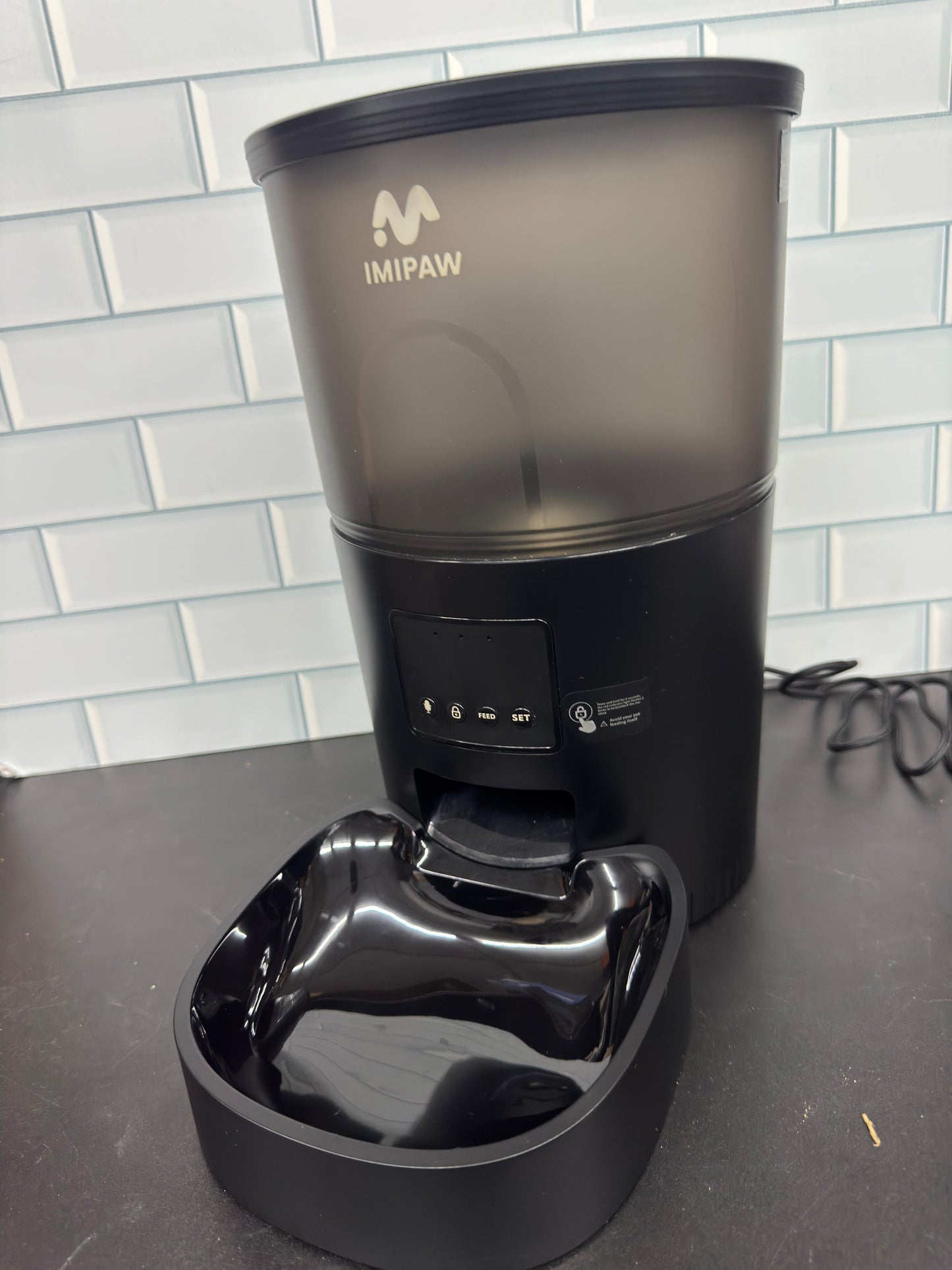 Alimentadores automáticos para gatos, dispensador de alimentos secos p...