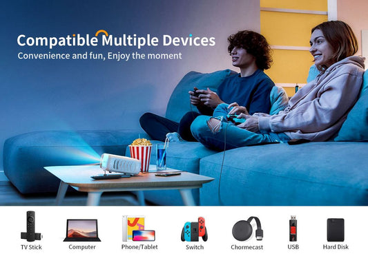 Proyector VANKYO Cinemango 100 Pro WiFi con pantalla