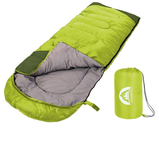3-season sleeping bag (summer, spring, autumn) for warm and...
