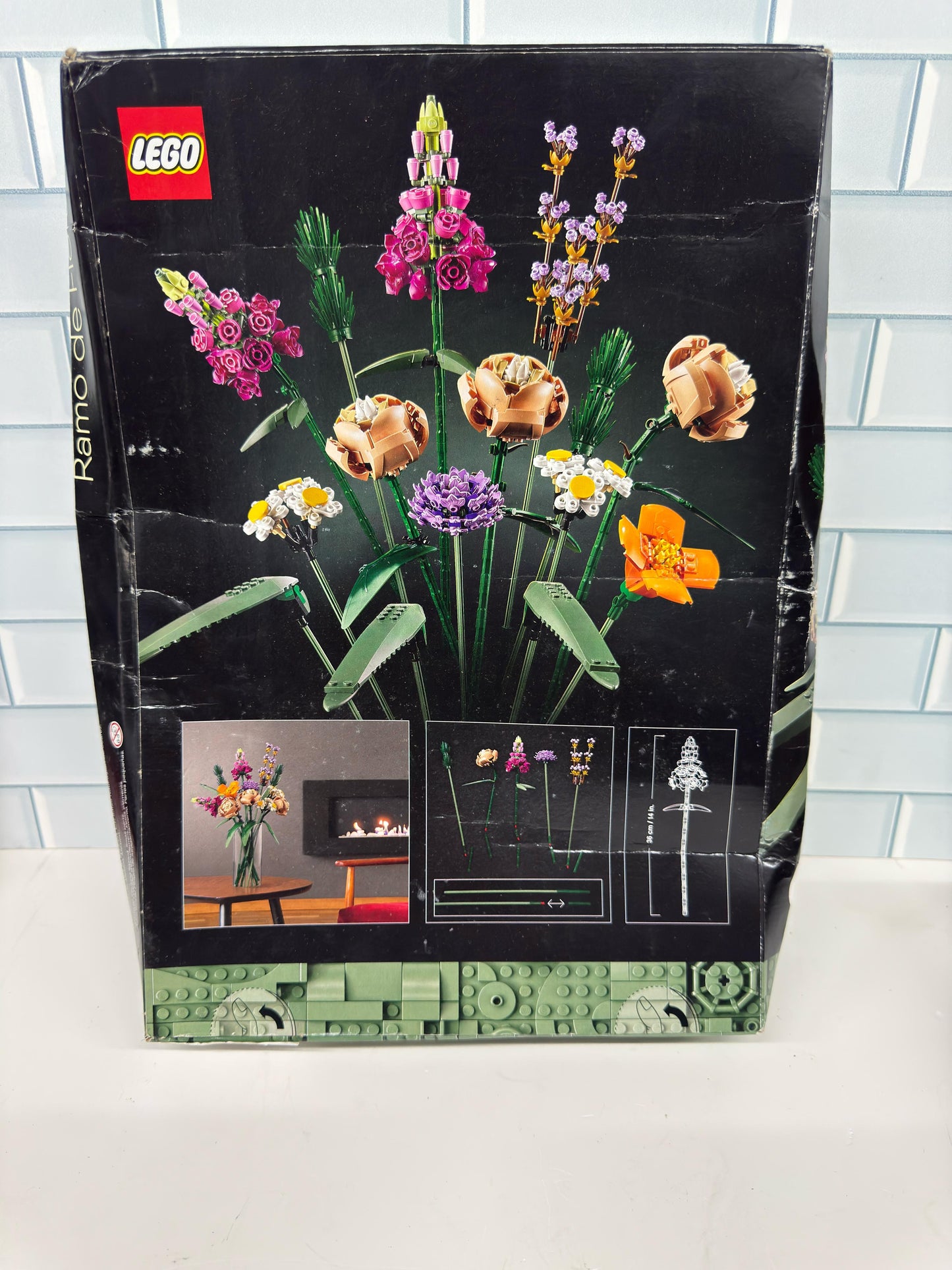 LEGO® Icons Flower Bouquet 10280 Kit de construcción