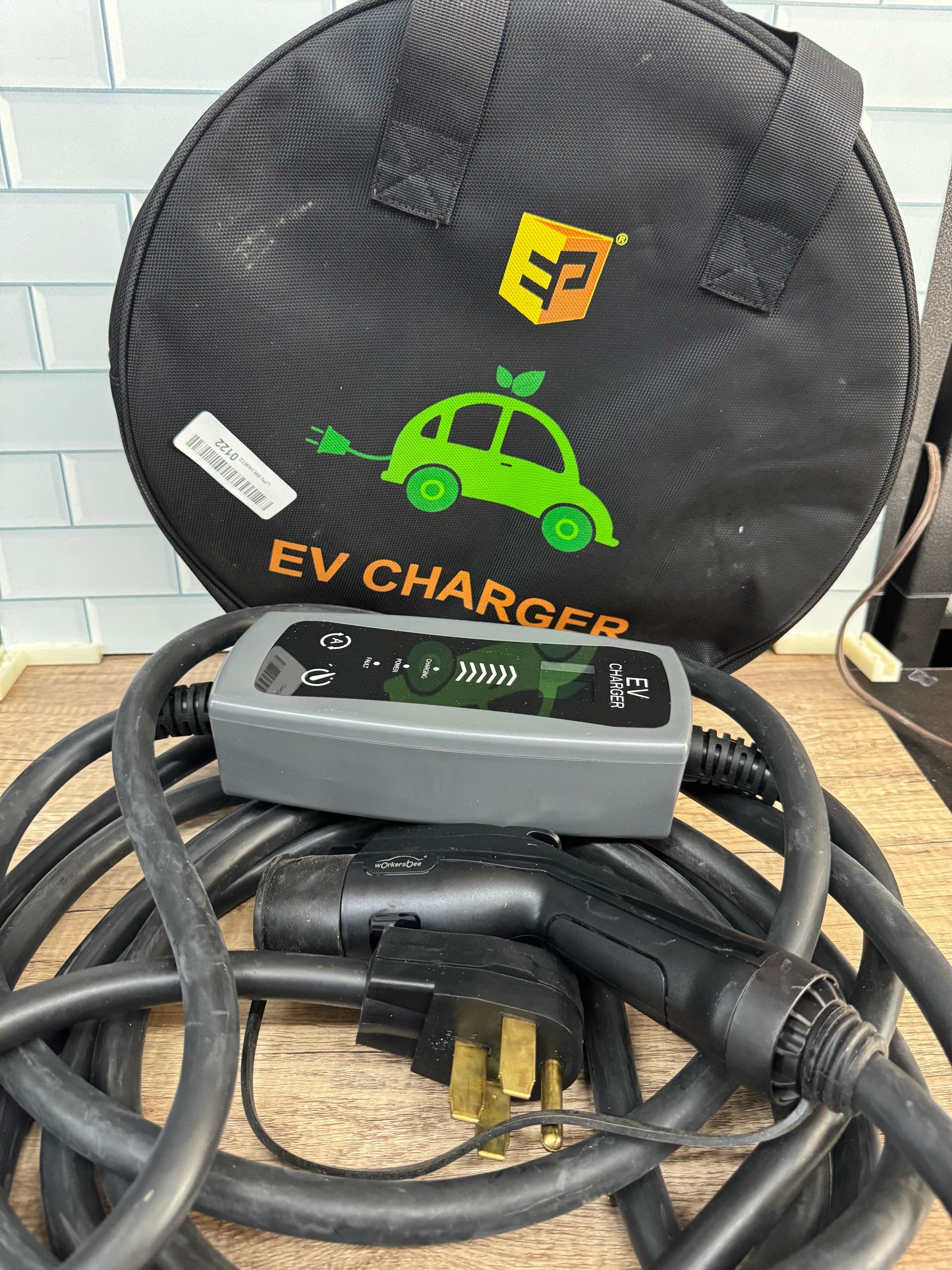 EP Level 2 Portable EV Charger, 16-40 Amp...