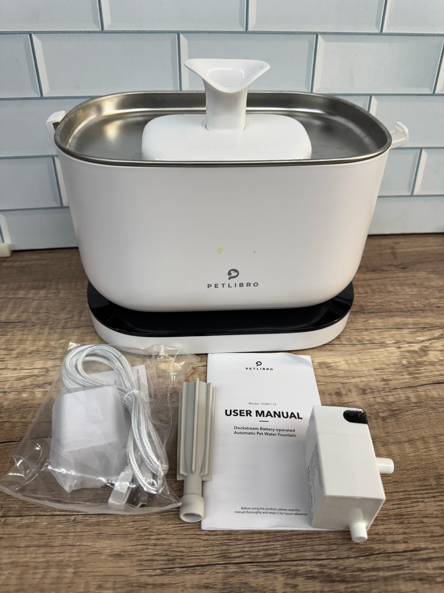 PETLIBRO Dockstream Fuente de agua automática para gatos y mascotas de...