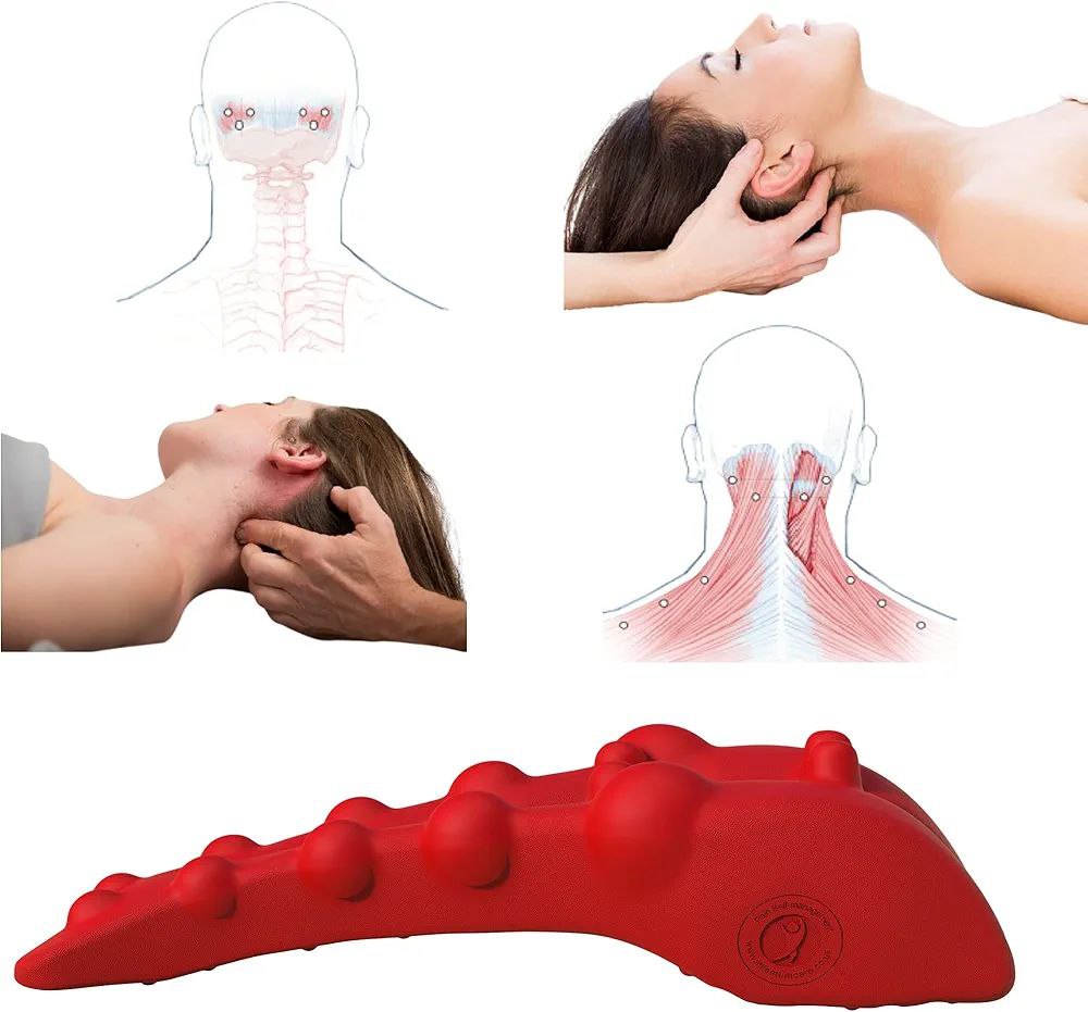 Masajeador de punto gatillo trapecio, liberación miofásica dolor de cuello