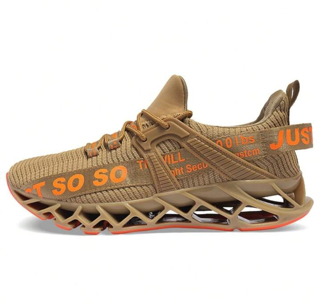 Zapatos de correr para hombre, tenis atléticos con bordes para caminar...
