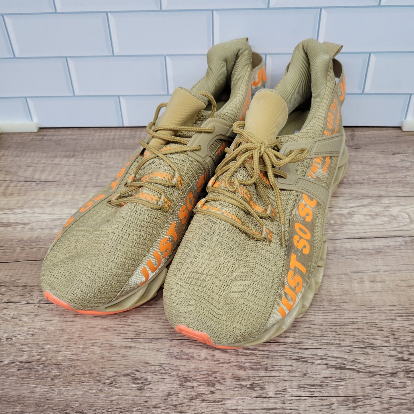 Zapatos de correr para hombre, tenis atléticos con bordes para caminar...