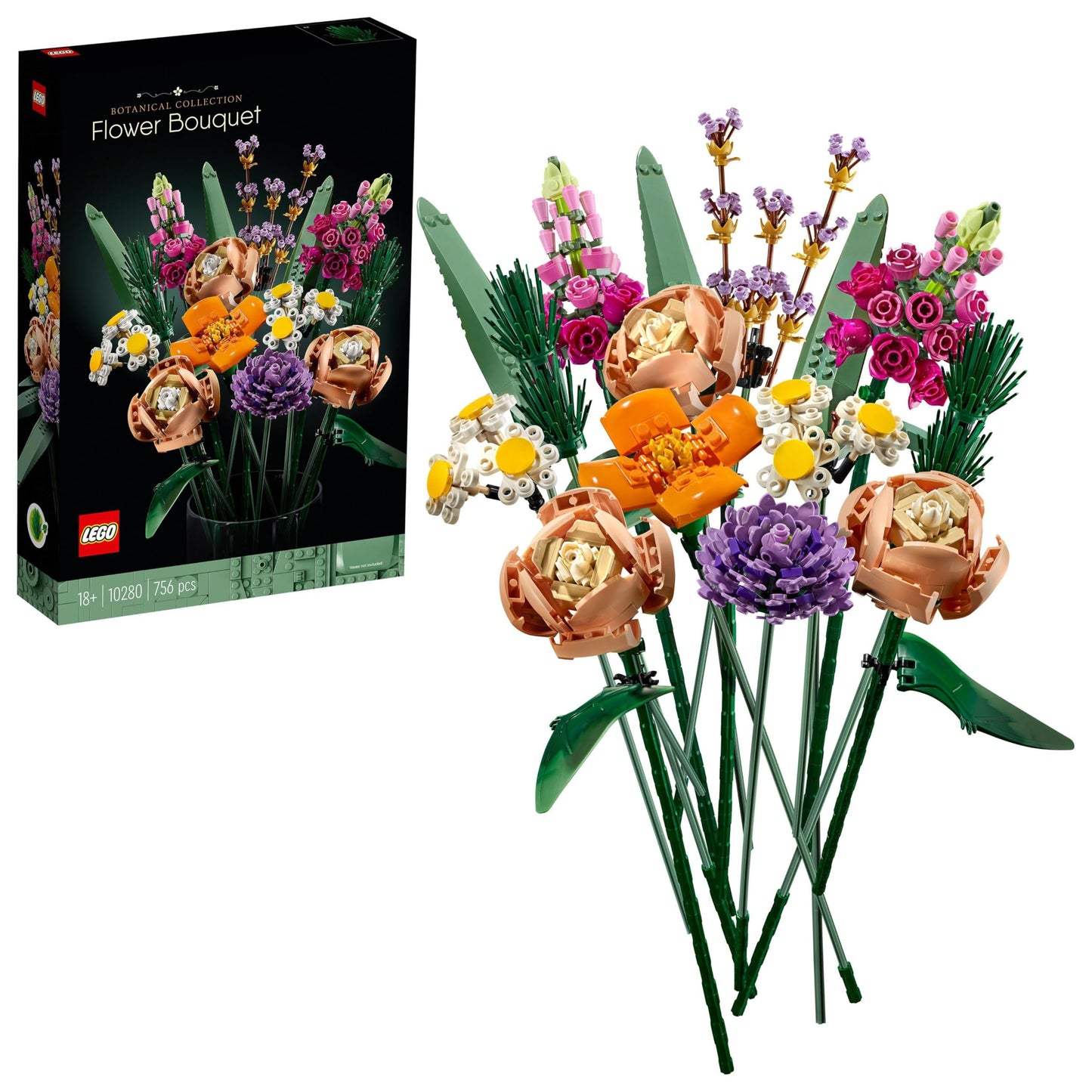 LEGO® Icons Flower Bouquet 10280 Kit de construcción