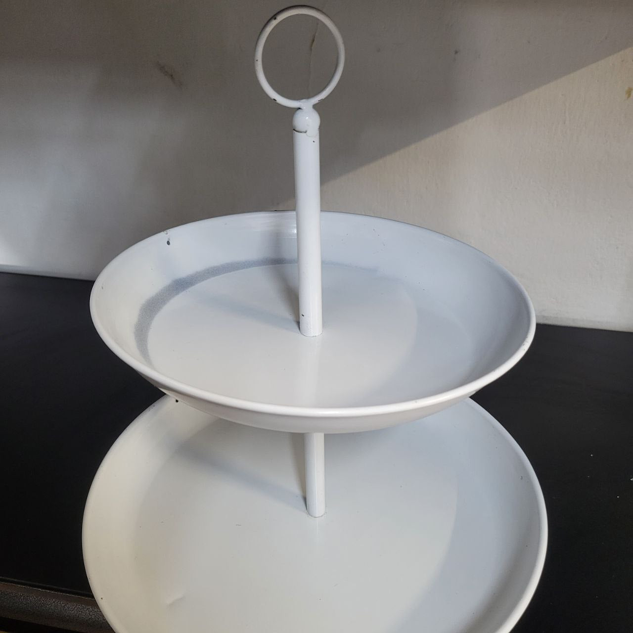 Soporte para cupcakes de 2 niveles para postres