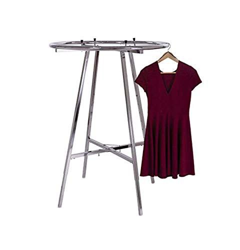 Rack redondo de ropa altura ajustable entre 123 cm a 177 cm de altura