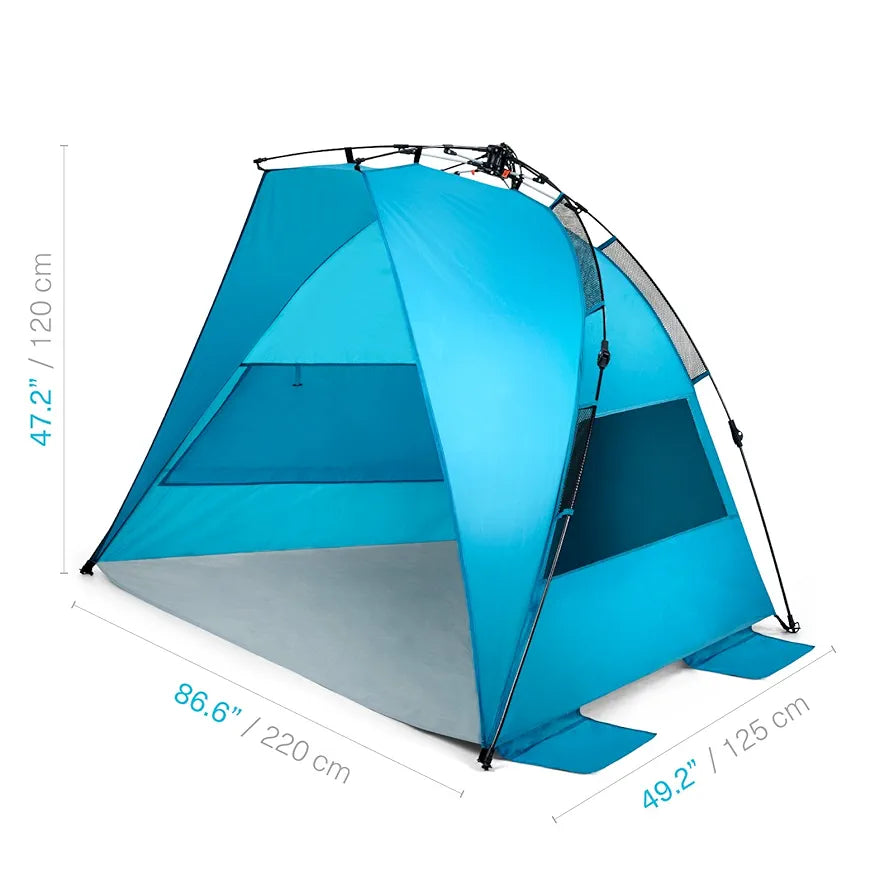 Pacific Breeze Easy Up - Tienda de campaña para Playa para 3...