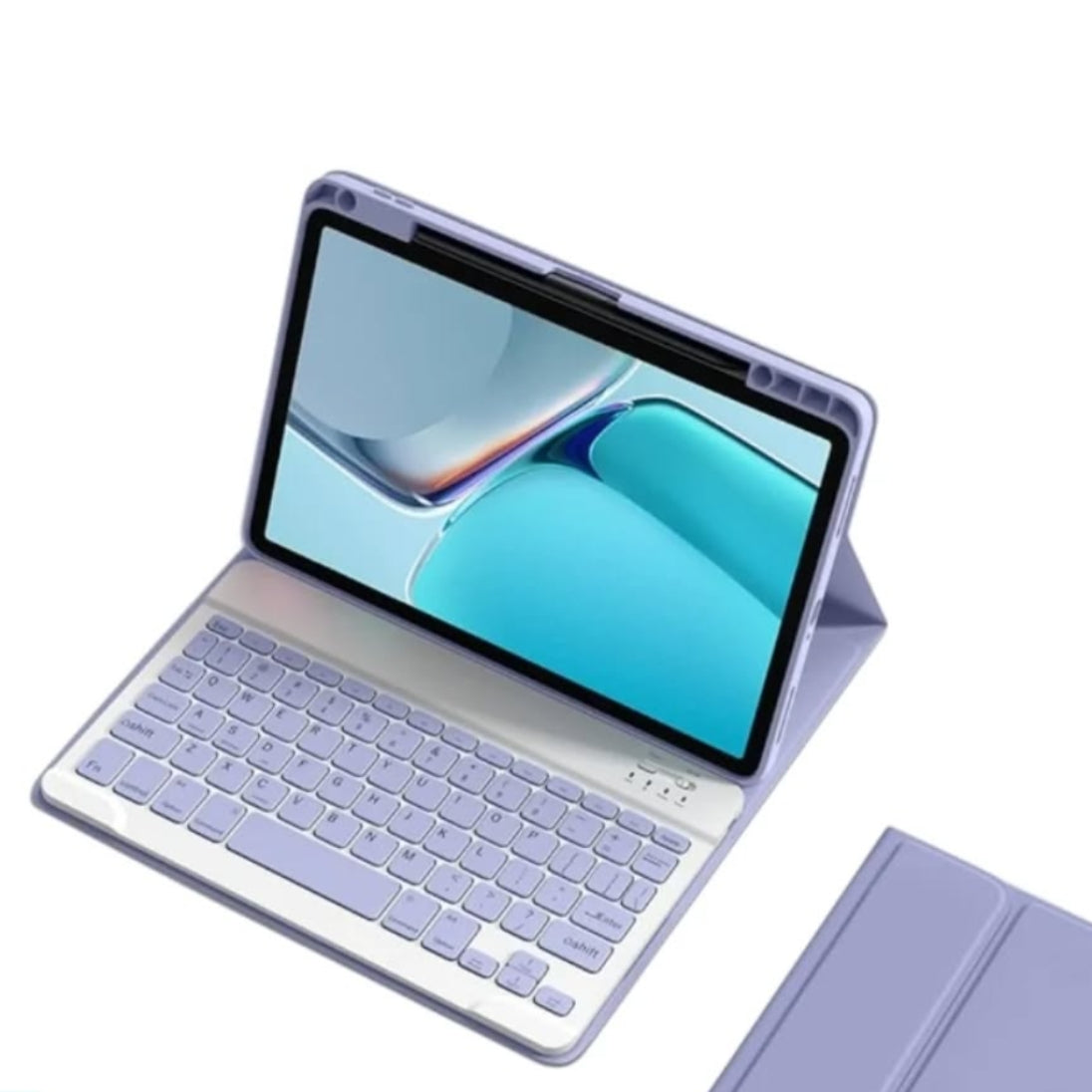 Cover / Funda con teclado para iPad de 10,2" (novena generación, 2021), 8" (oc...