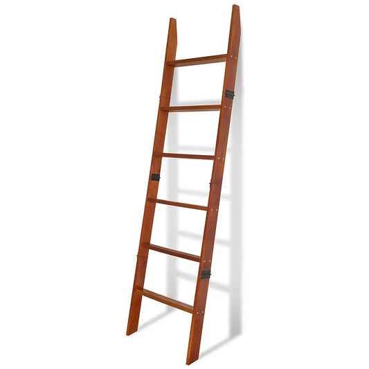 VASGOR Escalera de madera decorativa para manta de 68 pulgad...