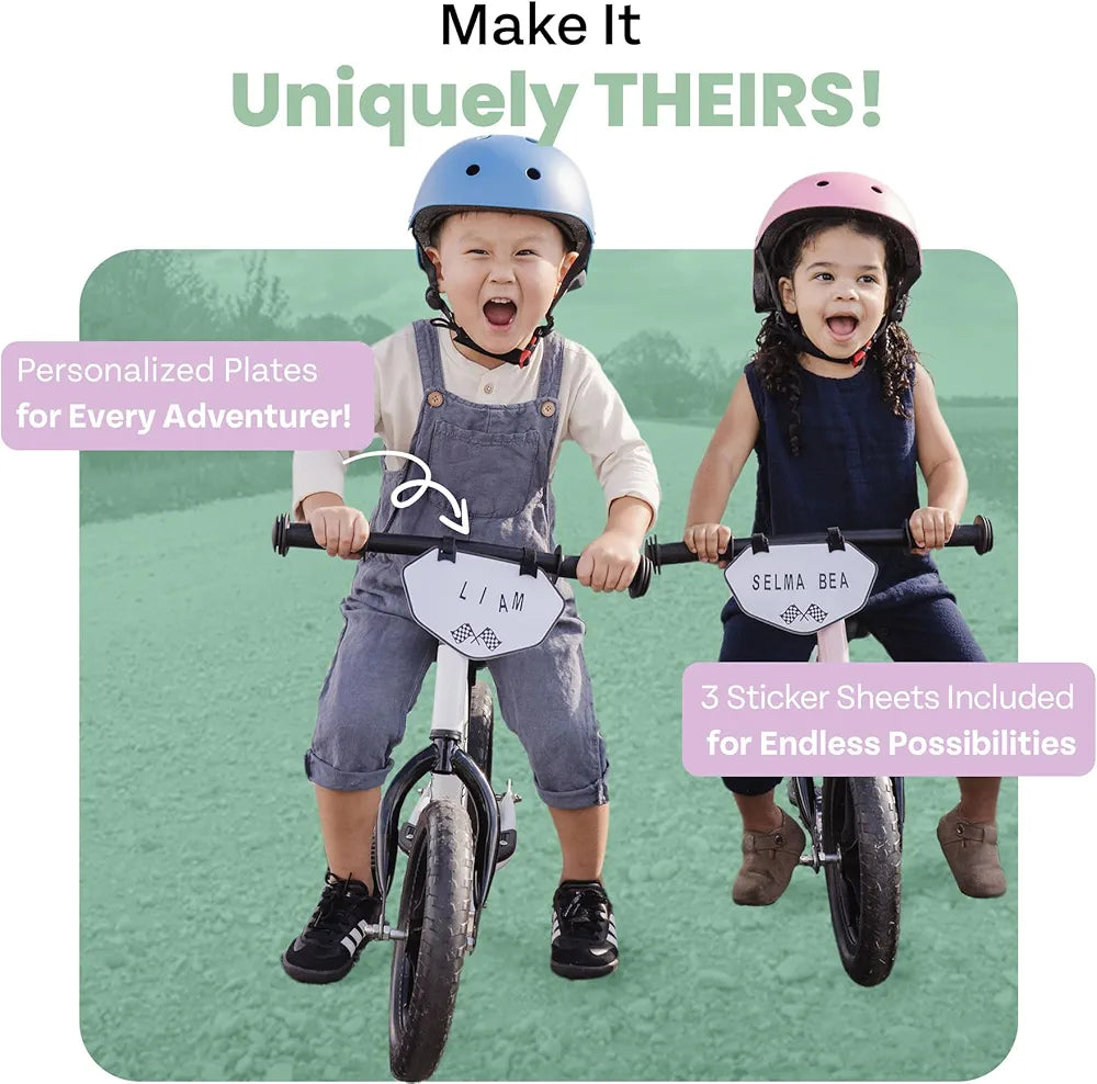 Bicicleta de equilibrio plegable de 12 pulgadas para niños de 2 a 5 añ...