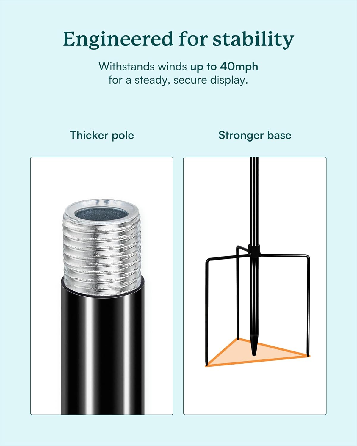 Molinillos de viento para jardín con estaca – Grandes molini...