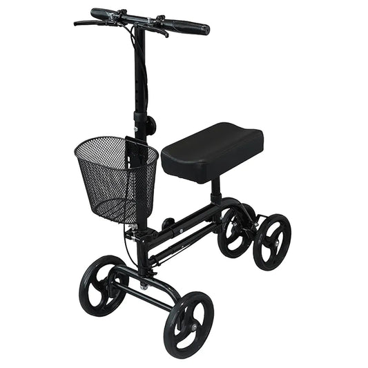 Patinete de rodilla para pie roto, patinete plegable para le...