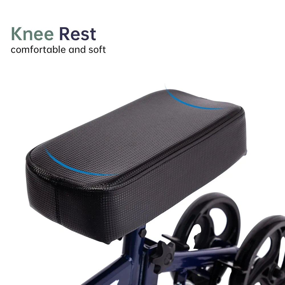 Patinete beyour Walker de rodilla con cesta Sistema de frena...