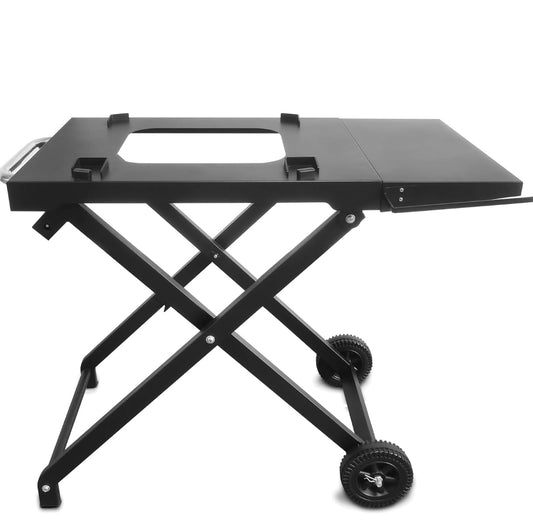 Soporte plegable de metal para parrilla Ninja Outdoor XSKSTA...