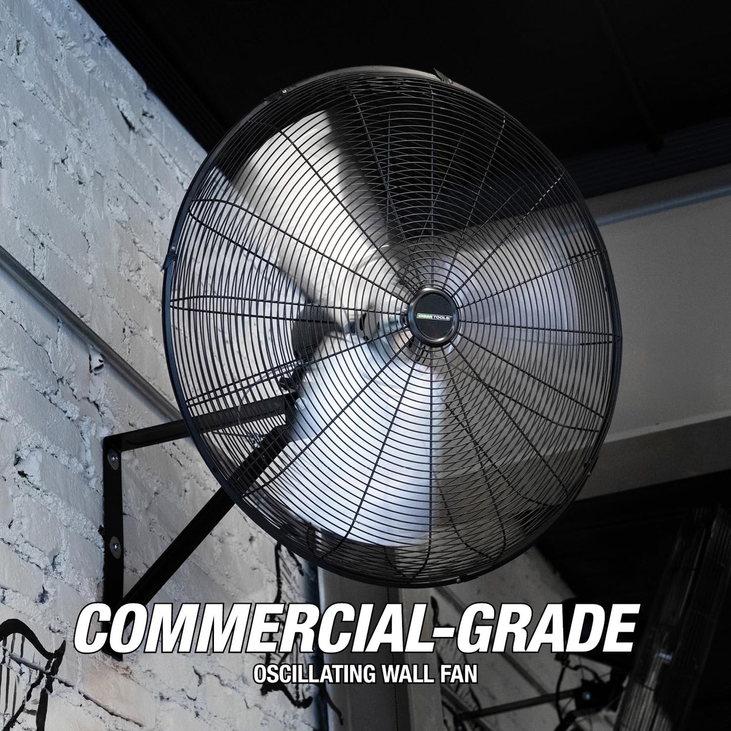 OEMTOOLS OEM24884 Ventilador de pared oscilante de 30 pulgad...