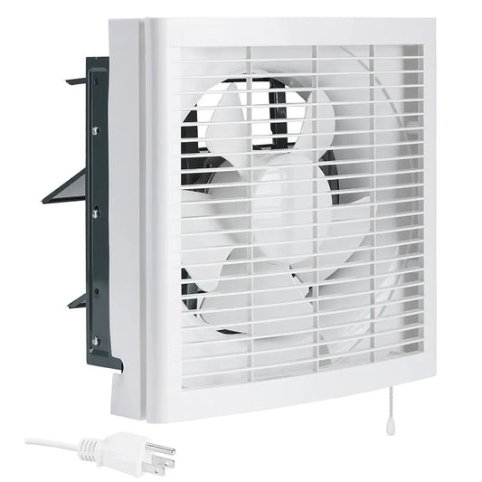 Ventilador de escape reversible de ventana de 10 pulgadas, v...