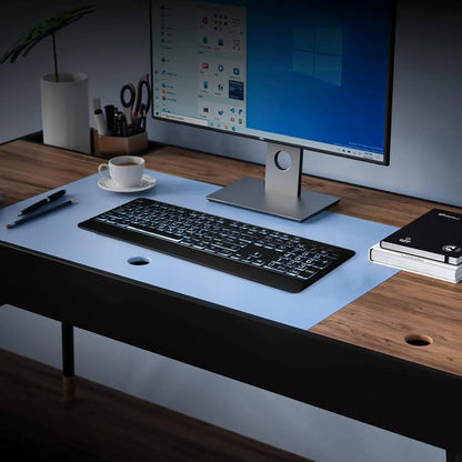 Teclado retroiluminado de impresión grande, teclado de computadora con...