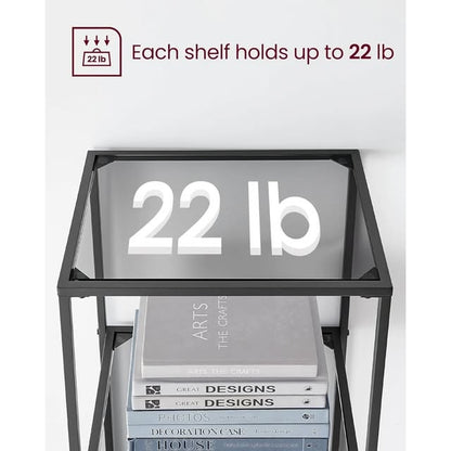 Librería, estantería de 6 niveles, estantería delgada para dormitorio,...