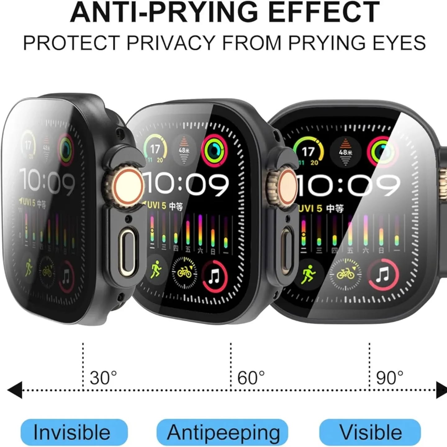 Pocoukate [Paquete de 7 fundas compatibles con Apple Watch Ultra y Ult...