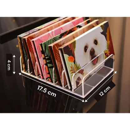 Paquete de 2 paletas de sombra de ojos acrílicas, organizador de maqui...