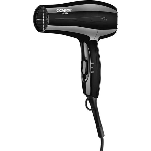 Conair Secador de pelo, secador de pelo mediano de 1875 W.