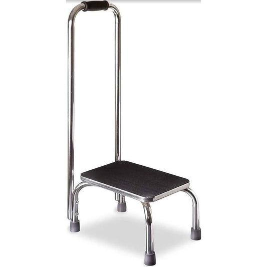 DMI Step Stool with Handle and Non-Slip Rubber Platform, t...