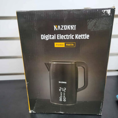 Razorri Hervidor eléctrico con control de 1 clic, pantalla digital LED...