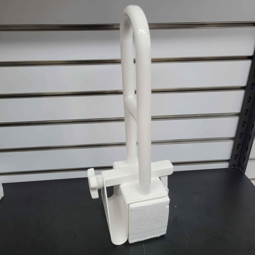 FixtureDisplays® Adjustable Bathtub Safety Grab Bar, Grab Bar for Elderly, Disabled, and Disabled,...