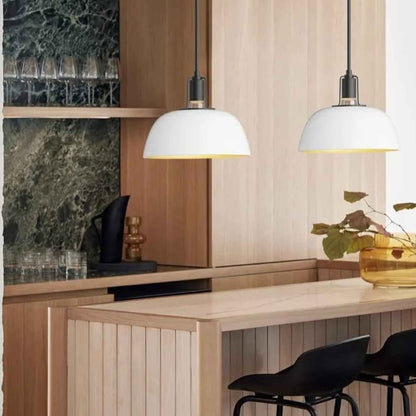 SEOL-Light - Lámpara colgante de poste con pantalla de cúpula de metal...