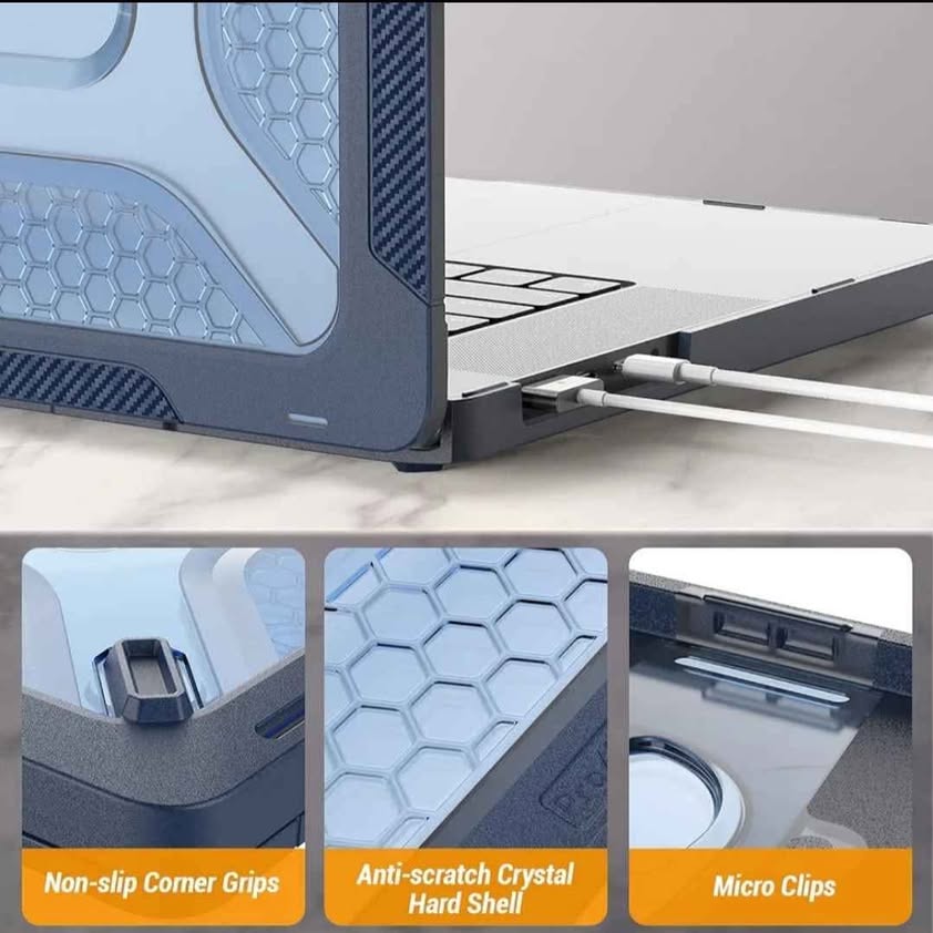 SEYMAC stock Funda para MacBook Pro de 16 pulgadas 2023/2022/2021 A299...