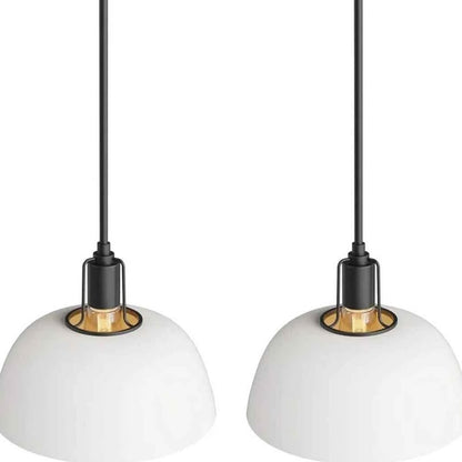 SEOL-Light - Lámpara colgante de poste con pantalla de cúpula de metal...