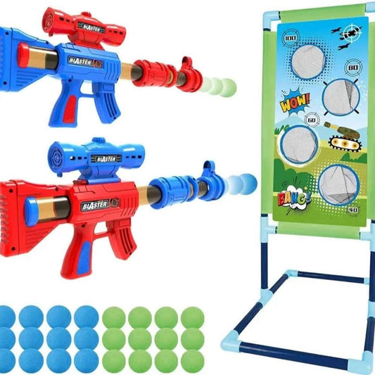 SpringFlower Juguete de disparo para niños de 5, 6, 7, 8, 9, 10 años e...
