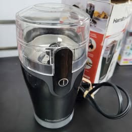 Molinillo Hamilton Beach para cafe, frijoles, especias y más, cuchillas de ...