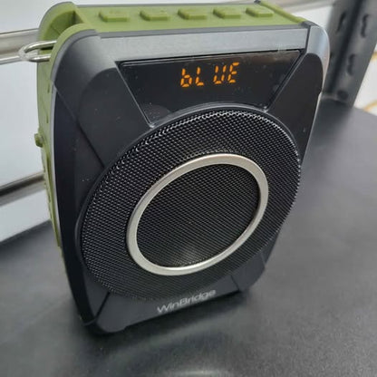 Amplificador de voz Bluetooth de 20 W, micrófono inalámbrico para prof...