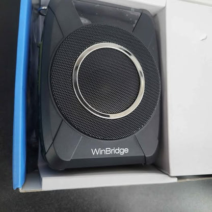 Amplificador de voz Bluetooth de 20 W, micrófono inalámbrico para prof...