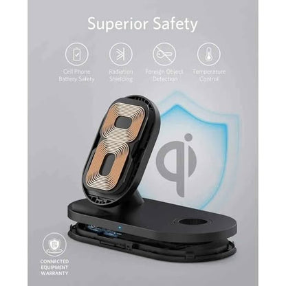 Anker PowerWave Sense - Estación de carga inalámbrica, soporte 2 en 1 ...