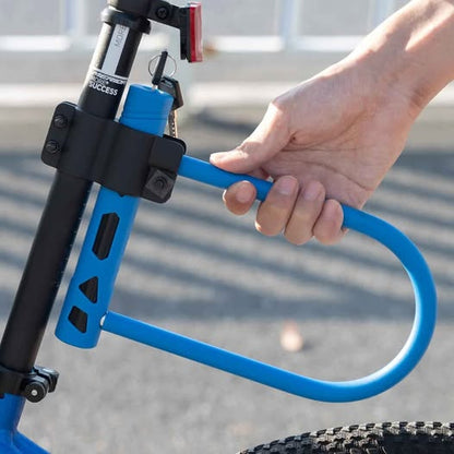 Candado de bicicleta resistente con cable de 0.551 in y cable de 0.472...