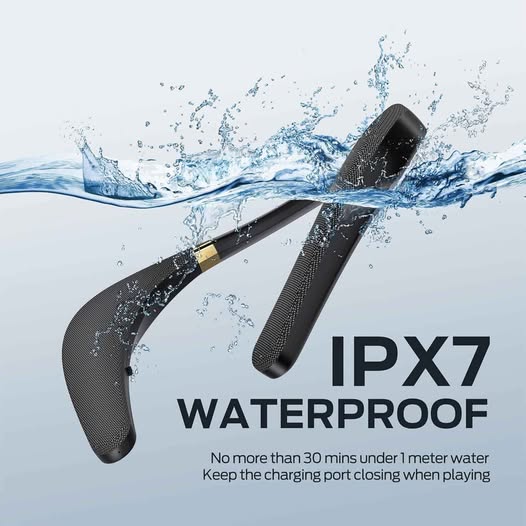 Monster Boomerang - Altavoz Bluetooth con banda para el cuello, inalám...