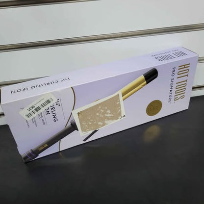 Hot Tools Rizador digital profesional de oro de 24 quilates de 1-1/4 p...