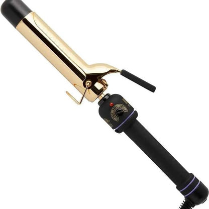 Hot Tools Rizador digital profesional de oro de 24 quilates de 1-1/4 p...